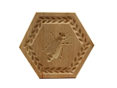 Bienenkönigin - Springerle Model aus Birnbaumholz Bienenkönigin - Springerle Model aus Birnbaumholz