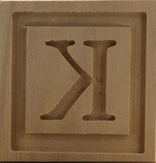 9060_4,5x4,5_Buchtabe K_Alphabet & Worte 9060_4,5x4,5_Buchtabe K_Alphabet & Worte