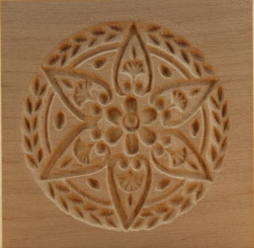 3151_Blütenrosette klein_4,5x4,5_Pflanzen und Früchte - Kopie