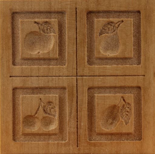 3143_8,8x8,8_4er Obstmodel_Pflanzen und Früchte groß