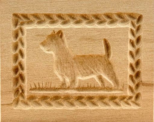 2223_4,5x5,5_Westhighland White Terrier_Tiere 2223_4,5x5,5_Westhighland White Terrier_Tiere