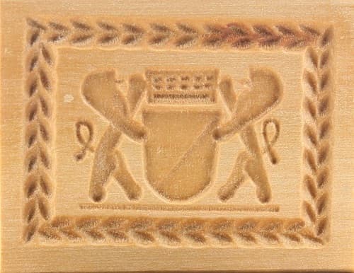 Zürich Wappen - Springerle Model aus Birnbaumholz