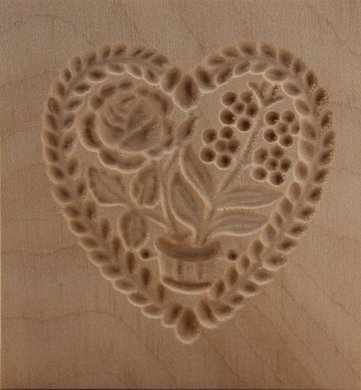 3184_5,5x6,0_Herz mit Rose und Blumen_Hochzeit und Liebe 3184_5,5x6,0_Herz mit Rose und Blumen_Hochzeit und Liebe