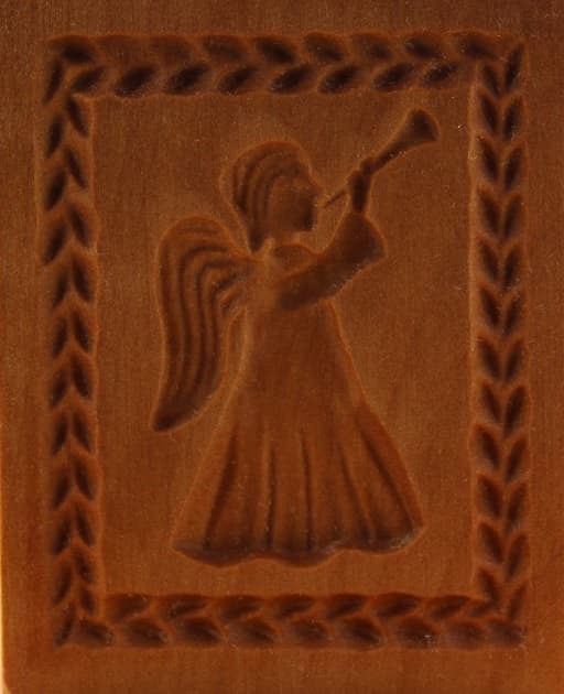 1143_4,5x6,0_Engel mit Fanfare_Weihnachten