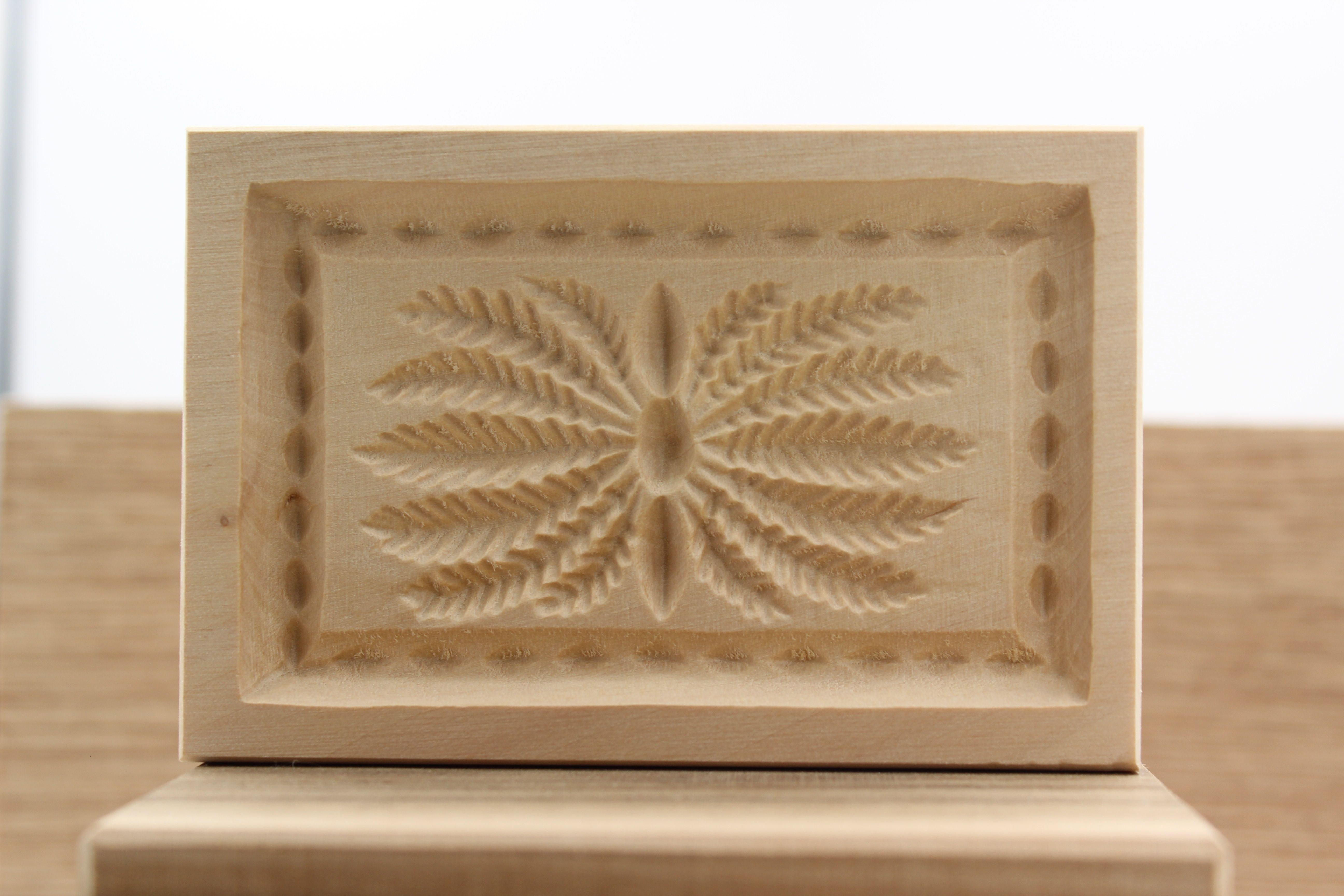 4247_6,0x9,0_Lebkuchenmodel Blätter_Weihnachten 4247_6,0x9,0_Lebkuchenmodel Blätter_Weihnachten