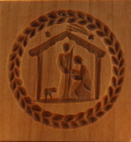 1089_4,5x4,5_Heilige Familie im Stall_Weihnachten