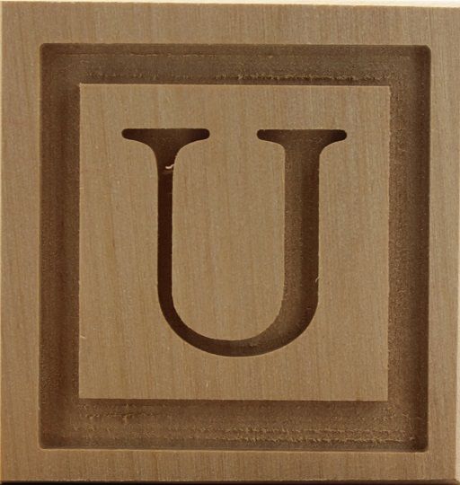 9070_4,5x4,5_Buchtabe U_Alphabet & Worte 9070_4,5x4,5_Buchtabe U_Alphabet & Worte