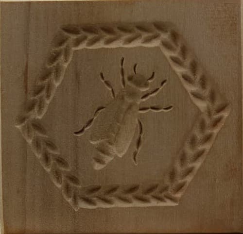 2075 bienenkönigin 6,2x6,2