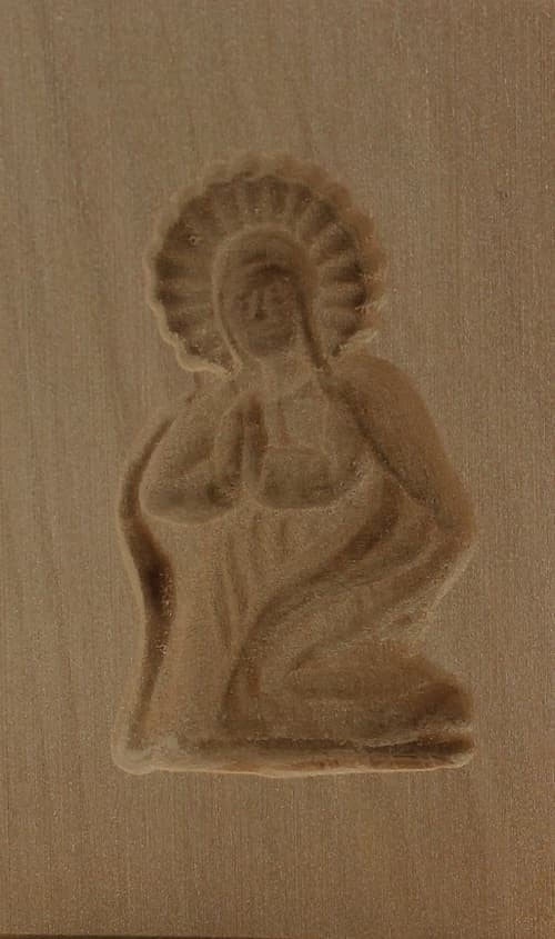 Lohmandl Maria - Springerle Model aus Birnbaumholz